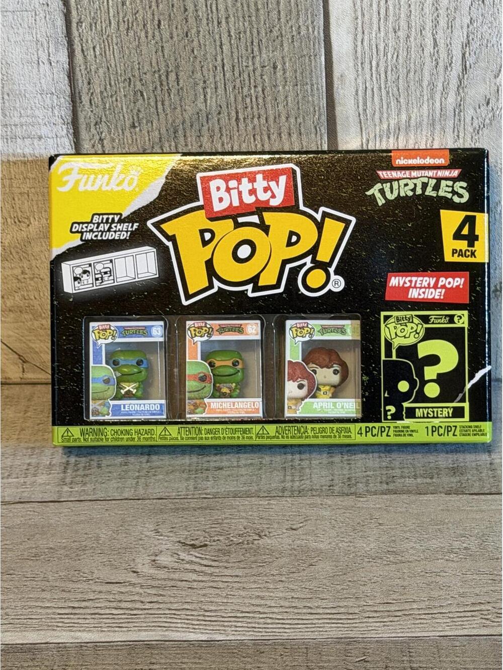 Funko Bitty Pop! Teenage Mutant Ninja Turtles  4-Pack with Mystery pop